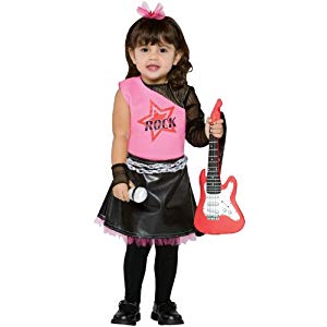 Rock Star Girl Toddler Costume