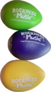 Colorful party shakers for little rockstars